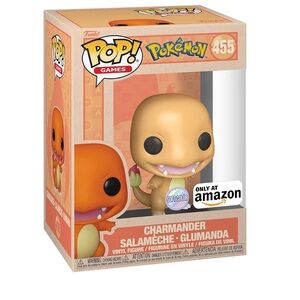 Funko Pop! Vinyl: Pokémon Charmander (Soft Color) Amazon (Exclusive) NEW In Box